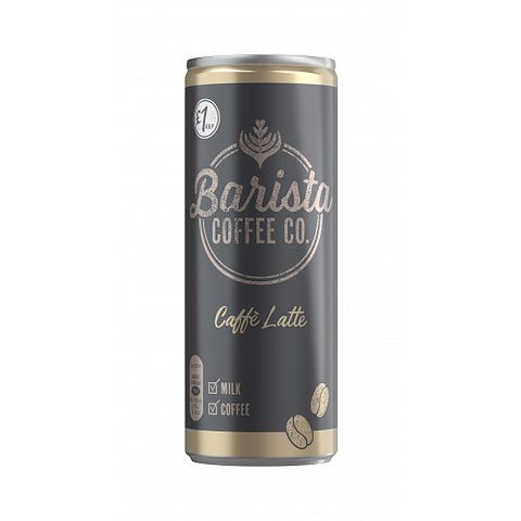 Barista Coffee Co. Caffe Latte 250ml (Pack of 12)