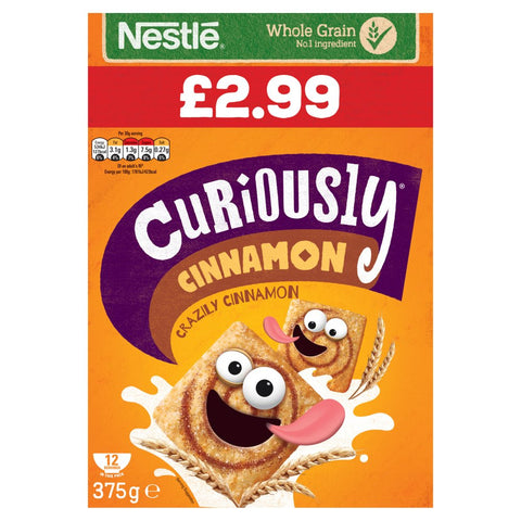 Curiously Cinnamon 375g (Pack of 6)