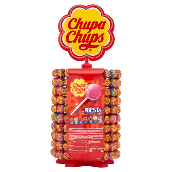 Chupa Chups Wheel Best of Lollipops 12g (Pack of 200)