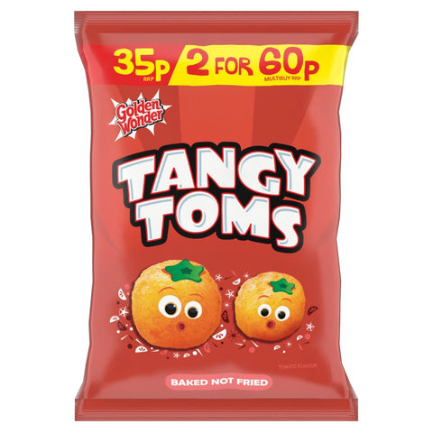 Golden Wonder Tangy Toms 22g (Pack of 36)