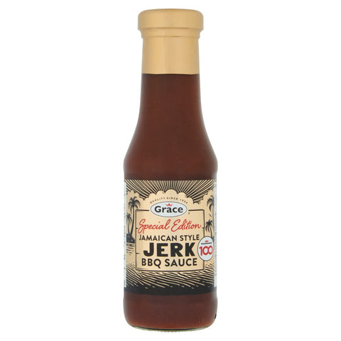 Grace Special Edition Jamaican Style Jerk BBQ Sauce 375g (Pack of 6)