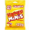 Starburst Minis Original Sweets Treat Bag 125g (Pack of 12)