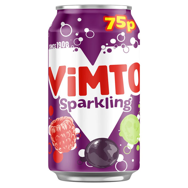 Vimto Sparkling 330ml (Pack of 24) – Zorbaonline