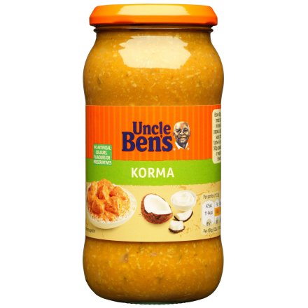 Uncle Bens Korma Sauce 450g (Pack of 6)