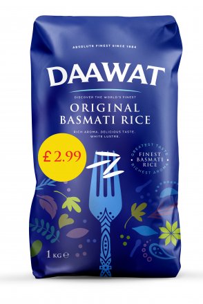 Daawat Original Basmati Rice 1kg (Pack of 6)
