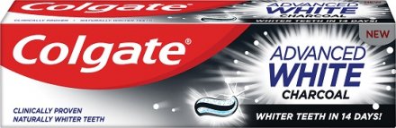 Colgate Toothpaste Advanced White Charcoal 75ml (Pack of 6)