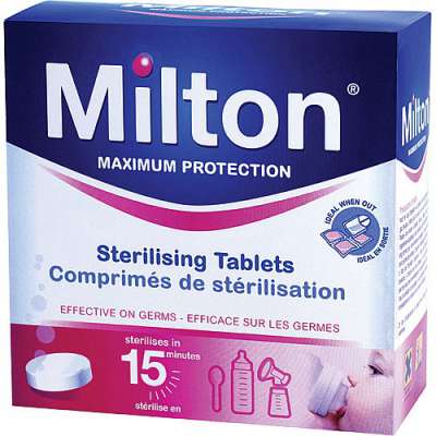 Milton Maximum Protection 28 Sterilising Tablets 112g (Pack of 6)