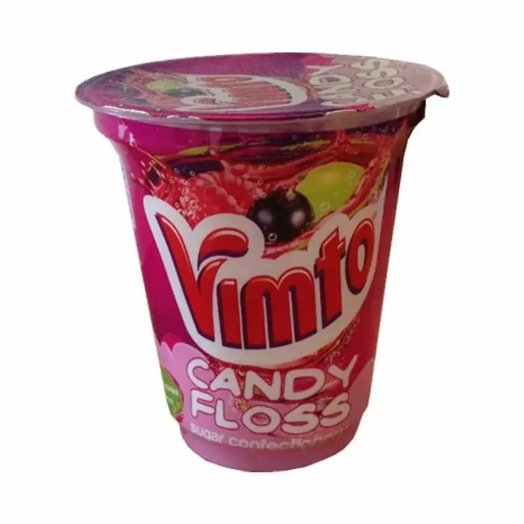 Vimto Candy Floss Cup 20g (Pack of 12)