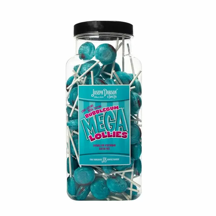 Dobsons Bubblegum Mega Lollies 1.9kg (Pack of 1)