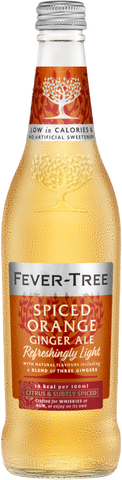 FEVER-TREE Refreshingly Light Spiced Orange Ginger Ale 500ml (Pack of 8)