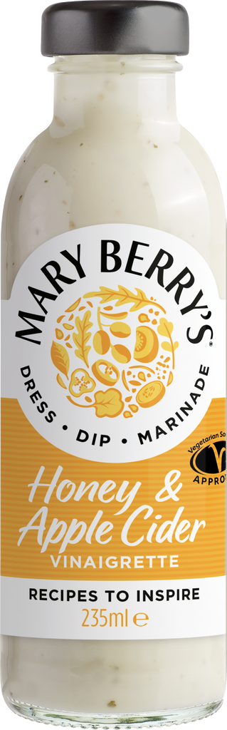 MARY BERRY'S Honey & Apple Cider Vinaigrette 235ml (Pack of 6)