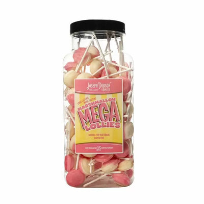 Dobsons Marshmallow Mega Lollies 1.9kg (Pack of 1)