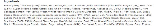 Hunger Breaks All Day Breakfast 395g (Pack of 6)