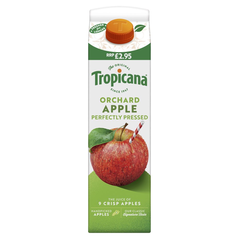 Tropicana Orchard Apple Fruit Juice 850ml (Pack of 6)