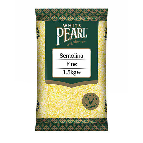 White Pearl Semolina Fine 1.5kg (Pack of 6)