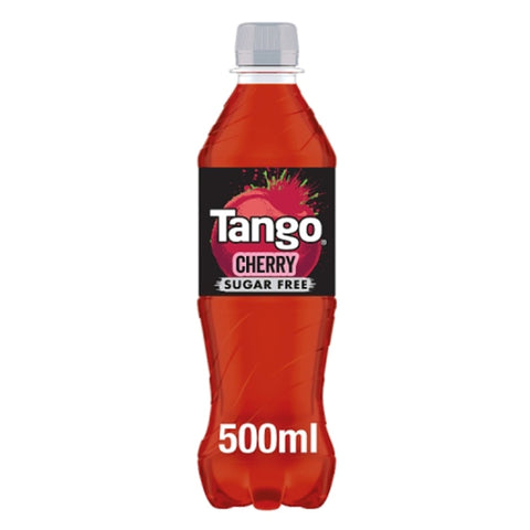 Tango Cherry Sugar Free Bottle 500ml (Pack of 12)
