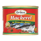 Grace Mackerel Tomato Sauce 200g (Pack of 12)