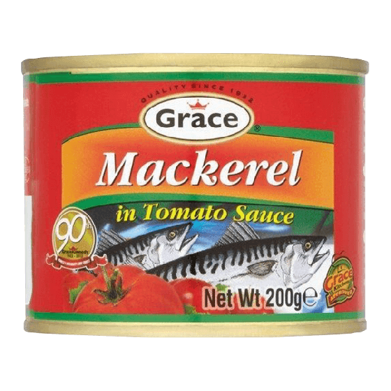 Grace Mackerel Tomato Sauce 200g (Pack of 12)