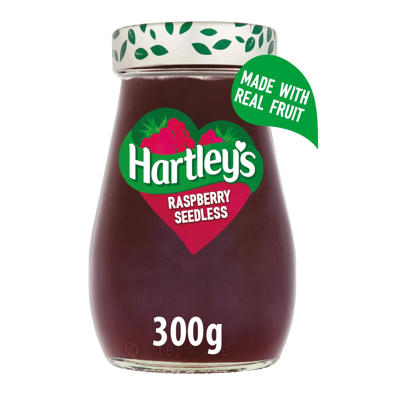 Hartley's Best Seedless Raspberry Jam 6x300g