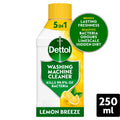 Dettol 5-In-1 Lemon Breeze Antibacterial Washing Machine Cleaner 250ml (Pack of 6)