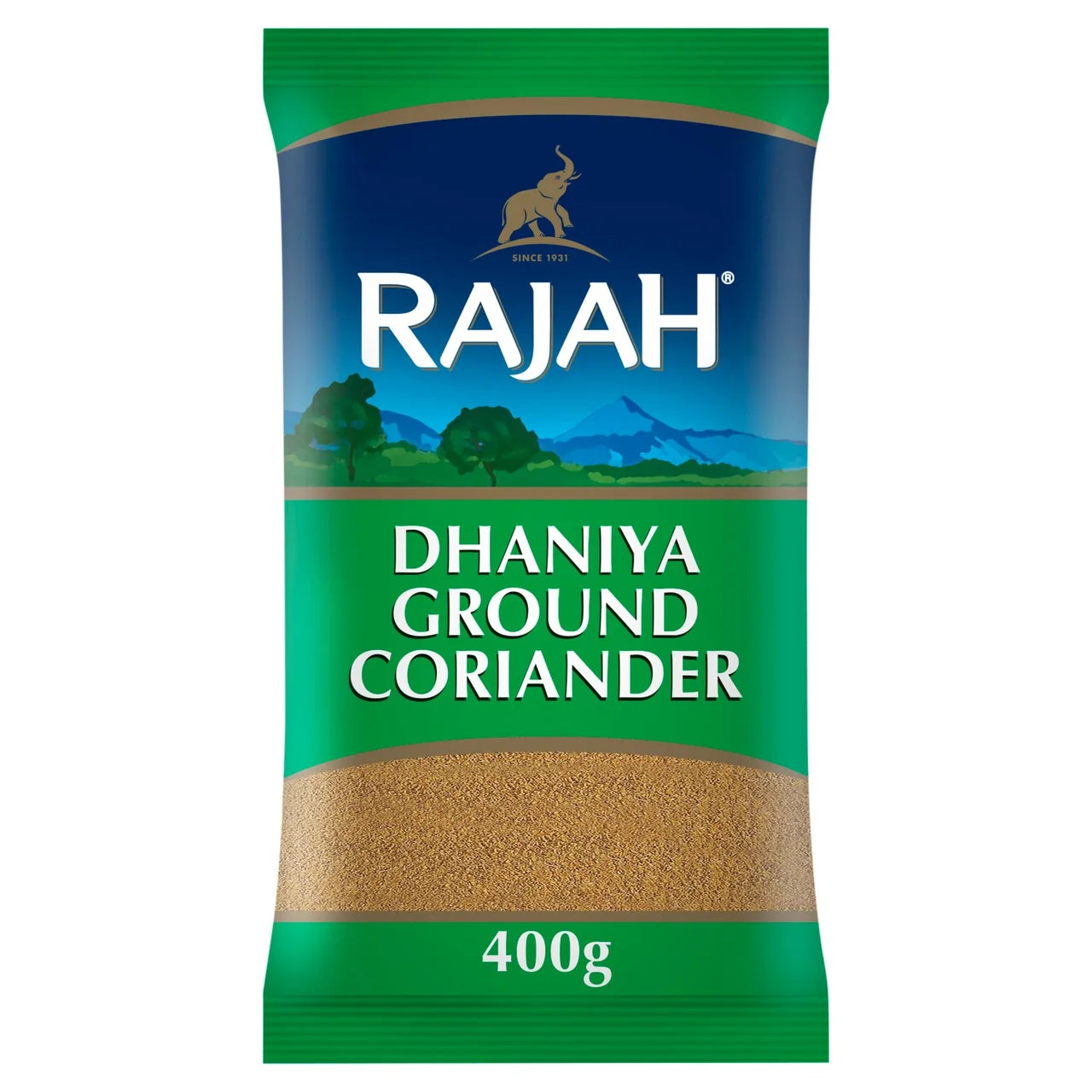 Rajah Dhaniya Ground Coriander 400g (Pack of 10)
