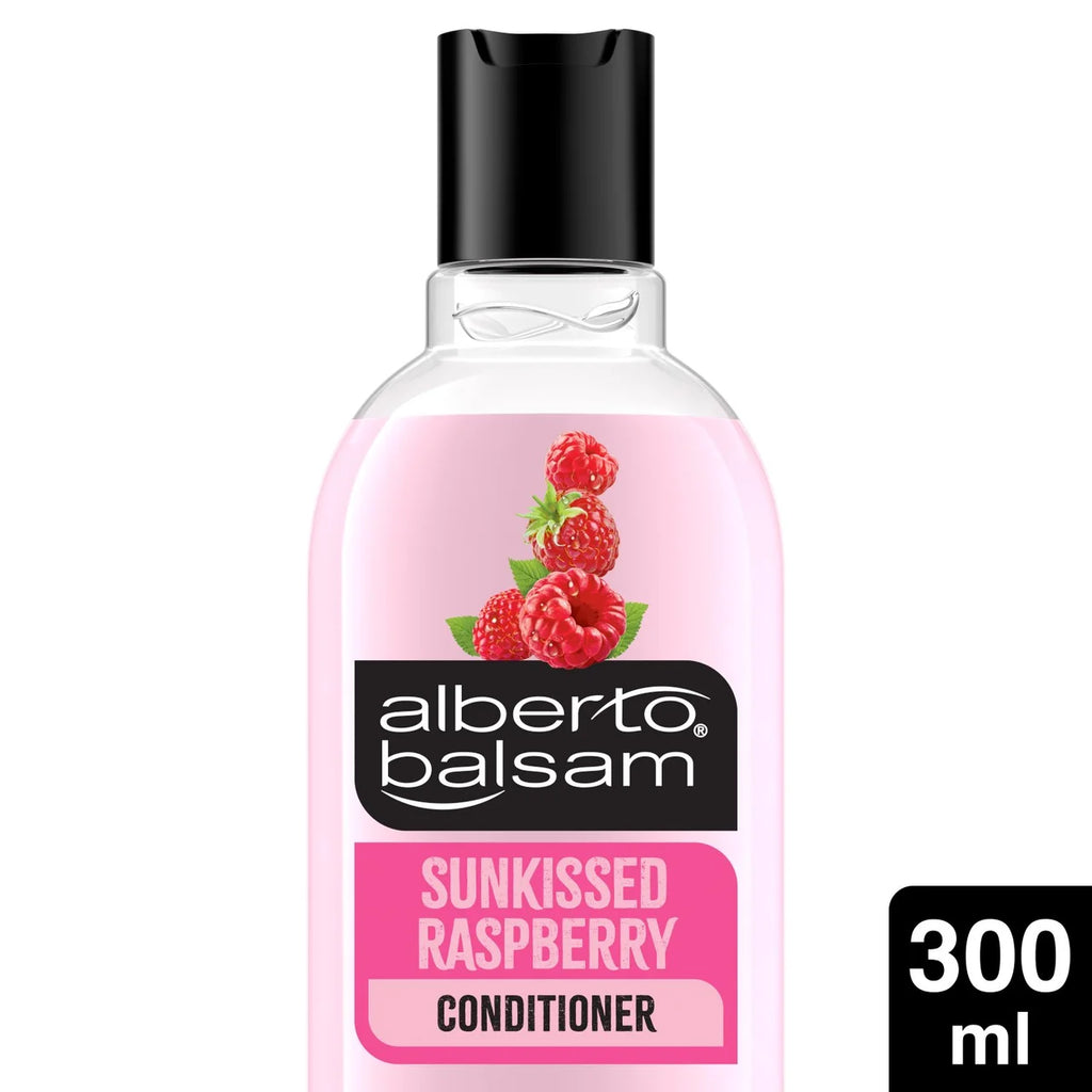 Alberto Balsam Sunkissed Raspberry Hair Conditioner 300ml (Pack of 6)