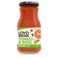 Loyd Grossman Tomato & Basil Pasta Sauce 660g (Pack of 6)