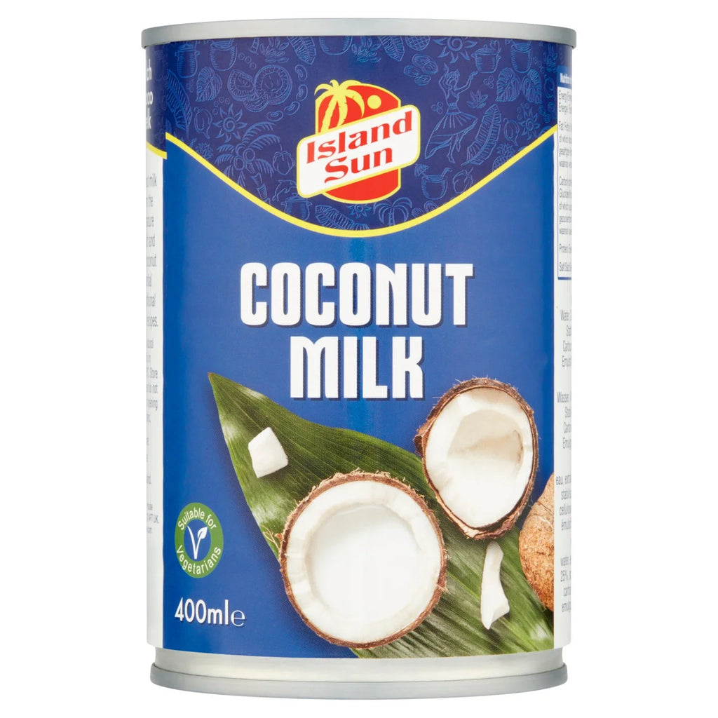 Island Sun Coconut Milk 400ml (Pack of 6)
