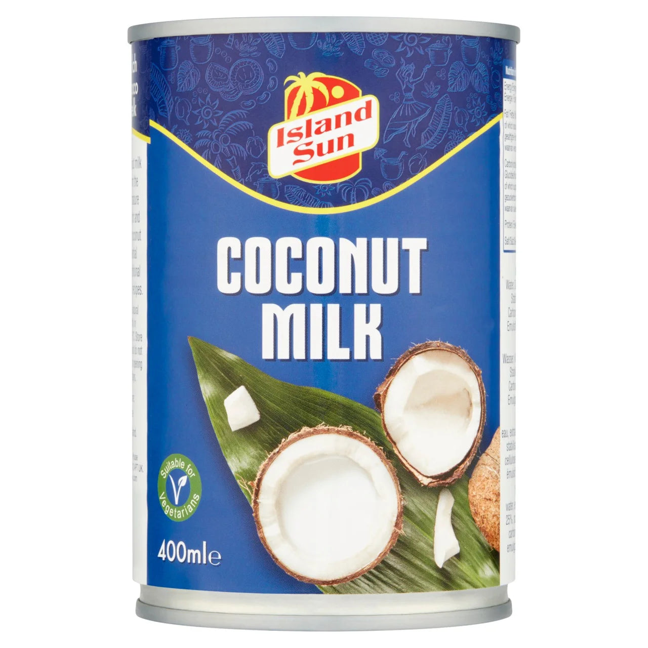 Island Sun Coconut Milk 400ml (Pack of 6)