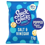 Snack a Jacks Salt & Vinegar Rice Cakes 23g (Pack of 24)