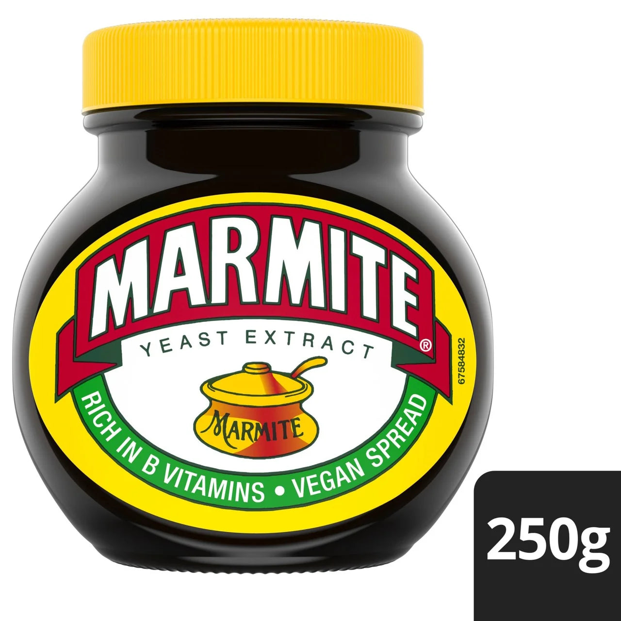 Marmite Original Yeast Extract Spread 250g (Pack of 6)