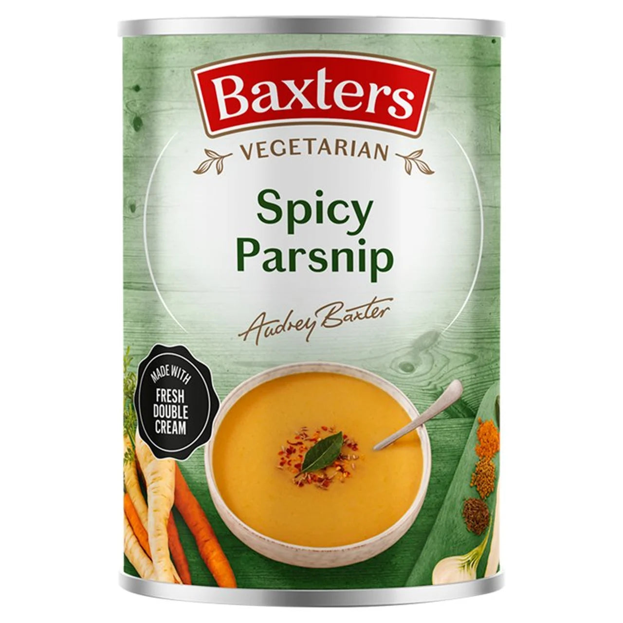 Baxters Vegetarian Spicy Parsnip Soup 400g (Pack of 6)