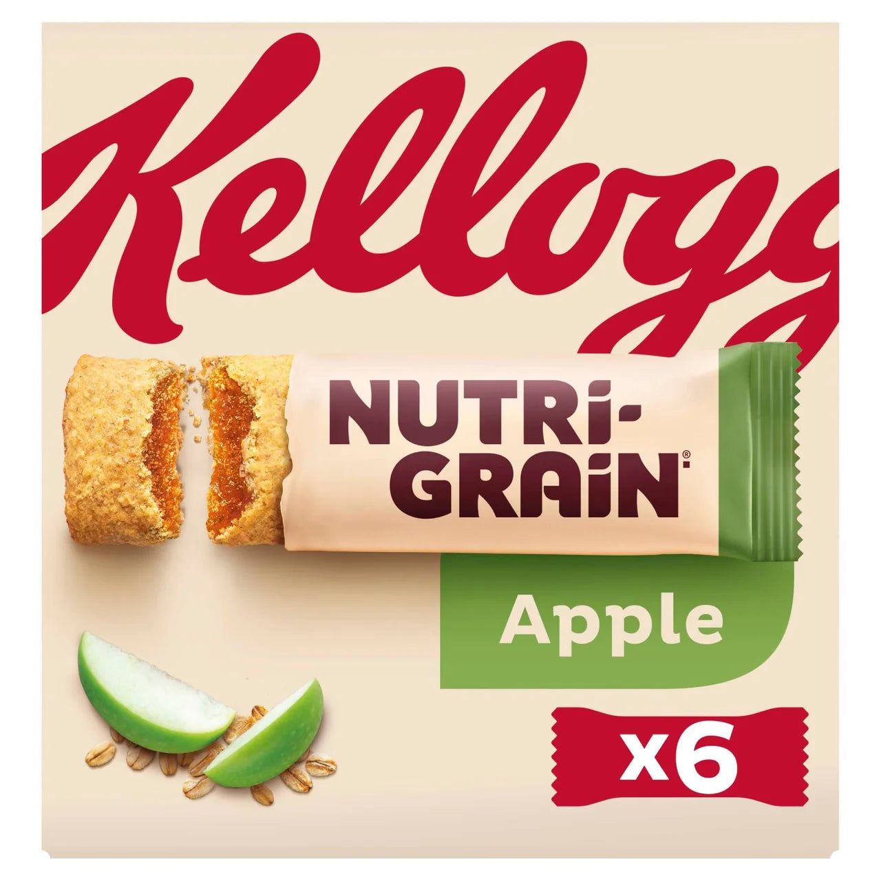 Kellogg's Nutrigrain Apple 37g x 6 (Pack of 5)