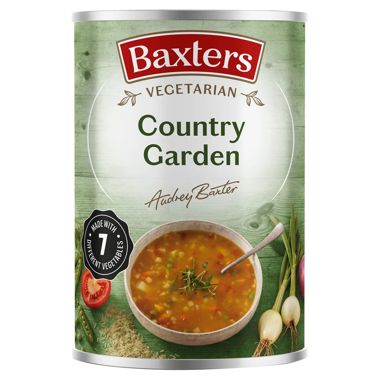 Baxters Vegetarian Country Garden Soup 400g (Pack of 6)