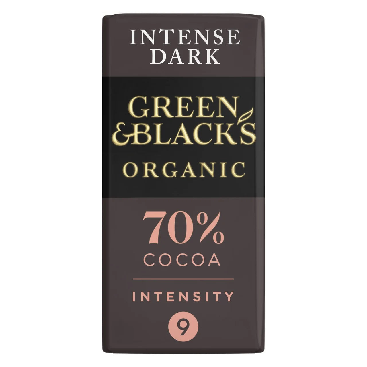 Green & Black's Organic 70% Dark Chocolate Bar 90g (Pack of 15)