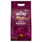 Veetee Mega Basmati Extra Long Premium Rice 5KG (Pack of 1)