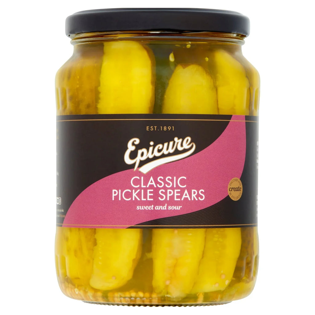 Epicure Classic Pickle Spears 670g (Pack of 6)