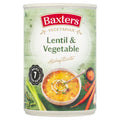 Baxters Vegetarian Lentil & Vegetable Soup 400g (Pack of 6)