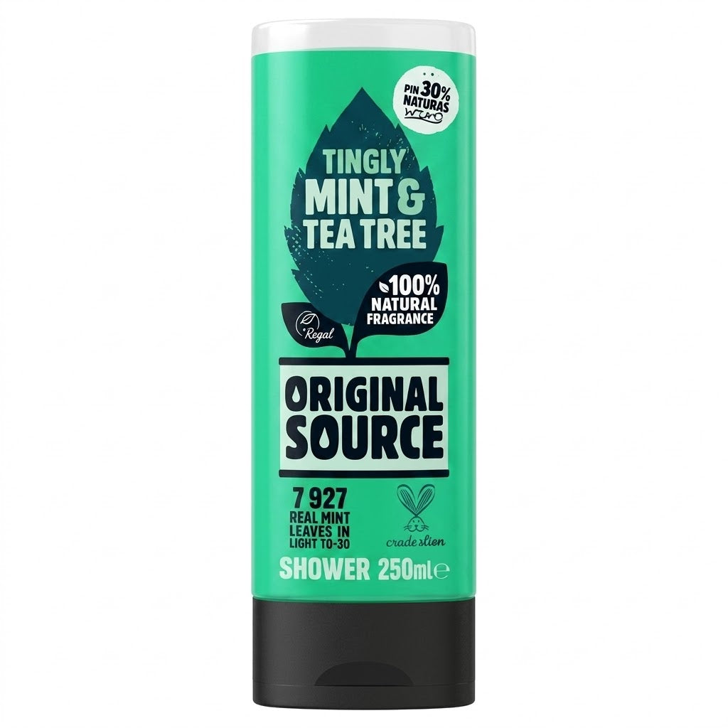 Original Source Tingly Mint & Tea Tree Shower 250ml (Pack of 6)