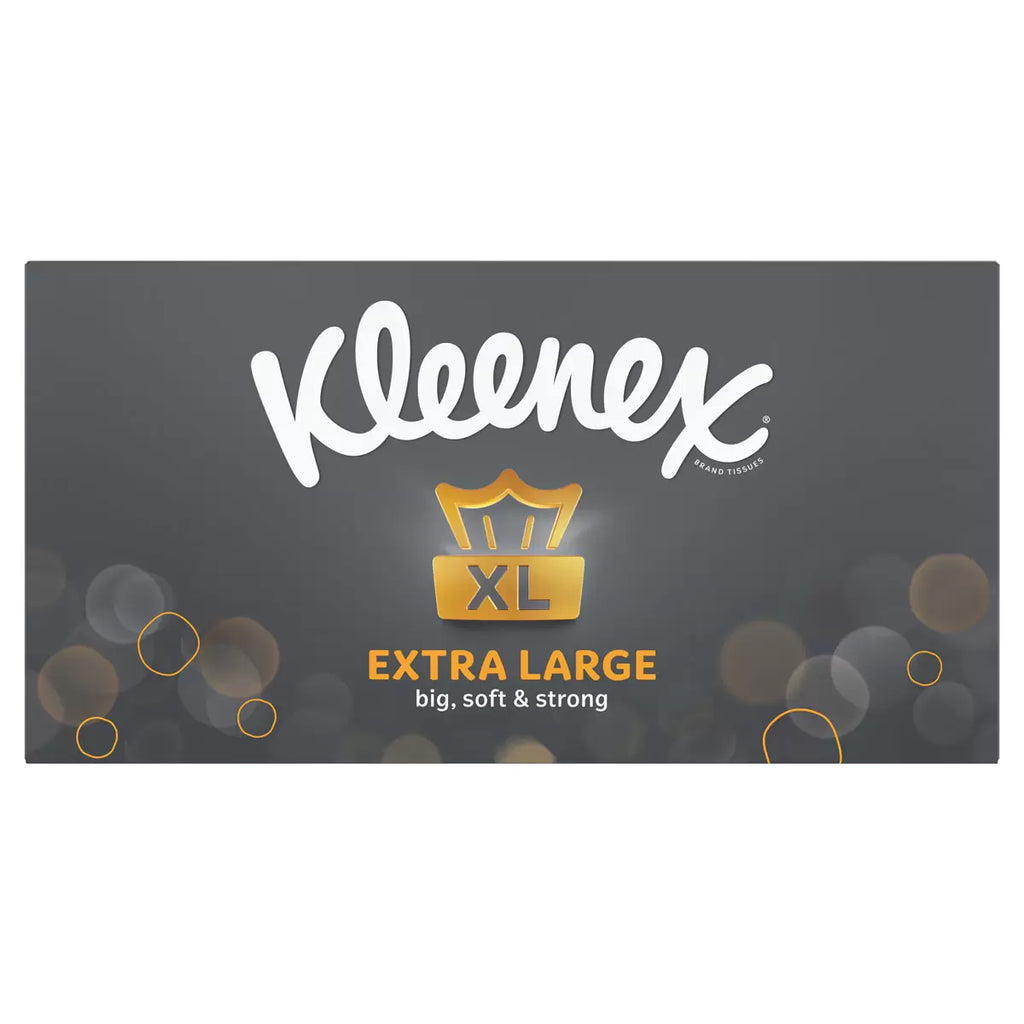 Kleenex Extra Large Tissues, 6 x 90 Tissues (Pack of 6)