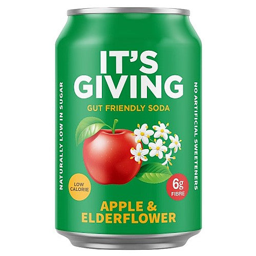 It's Giving Apple & Elderflower 330ml (Pack of 24)