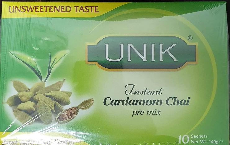 Unik Cardamom Tea Unsweetened 140g (Pack of 5)