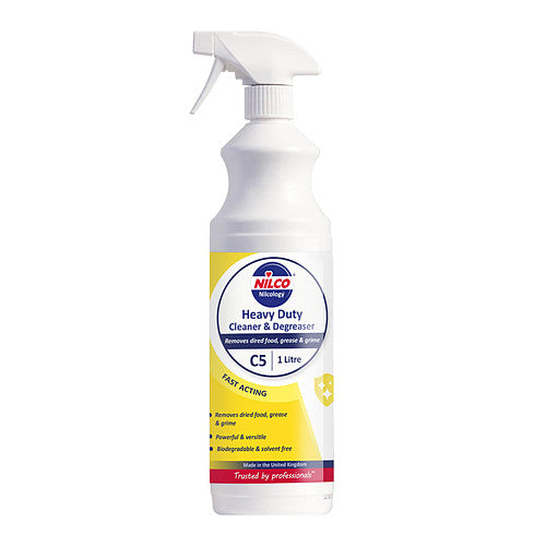 Nilco Professional Heavy Duty Cleaner & Degreaser C5 1 Litre (Pack of 1)