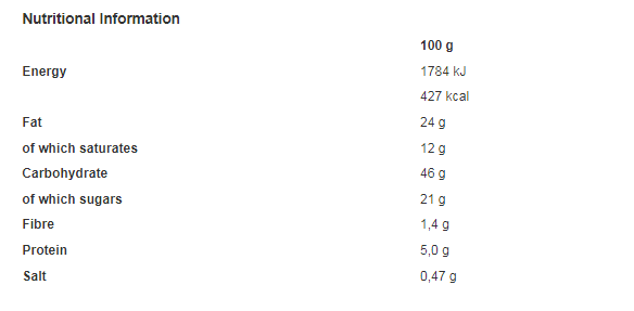 7 Days Double Max Croissant with Vanilla Flavour & Strawberry Flavoured Fillings 80g (Pack of 20)