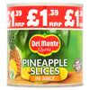 Del Monte Pineapple Slices in Juice 435g (Pack of 6)