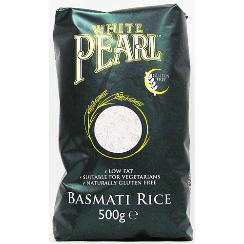 White Pearl Basmati Block Bottom  500g (Pack of 8)