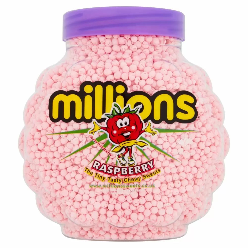 Millions Raspberry Jar 250g ( pack of 1 )