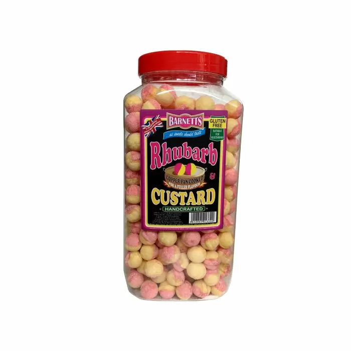 Barnetts Rhubarb & Custard Jar 3kg (Pack of 1)