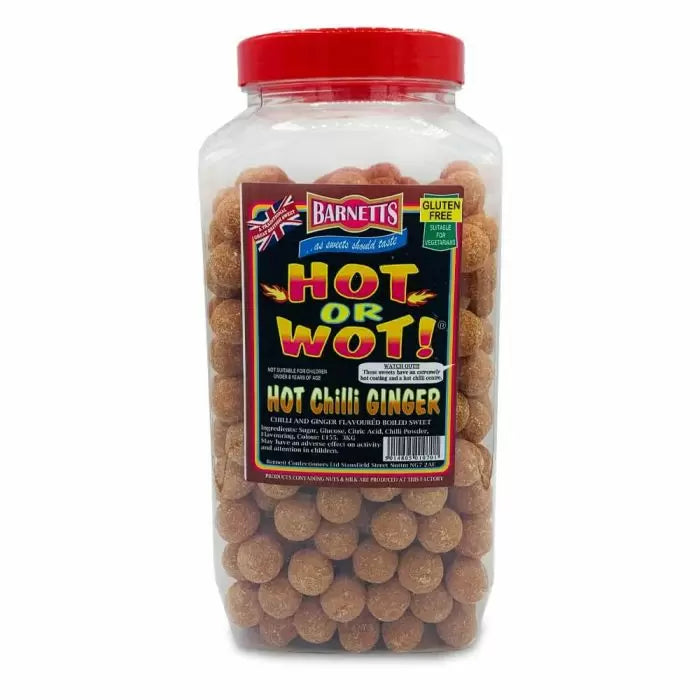 Barnetts Hot Or Wot Hot Chilli Ginger 3kg (Pack of 1)