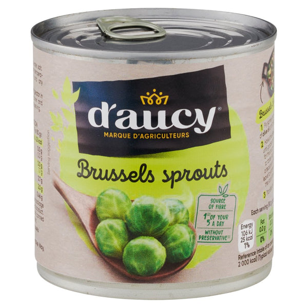 D'Aucy Brussels Sprouts 400g (Pack of 12)
